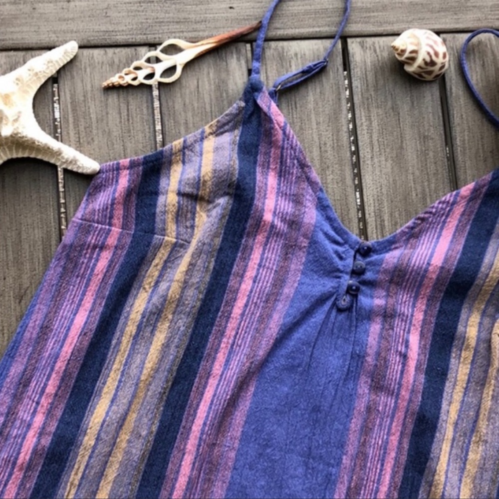 🌴🔆RIP CURL- GOLDEN DAYS STRIPPED MAXI DRESS🔆🌴 - Picture 12 of 13